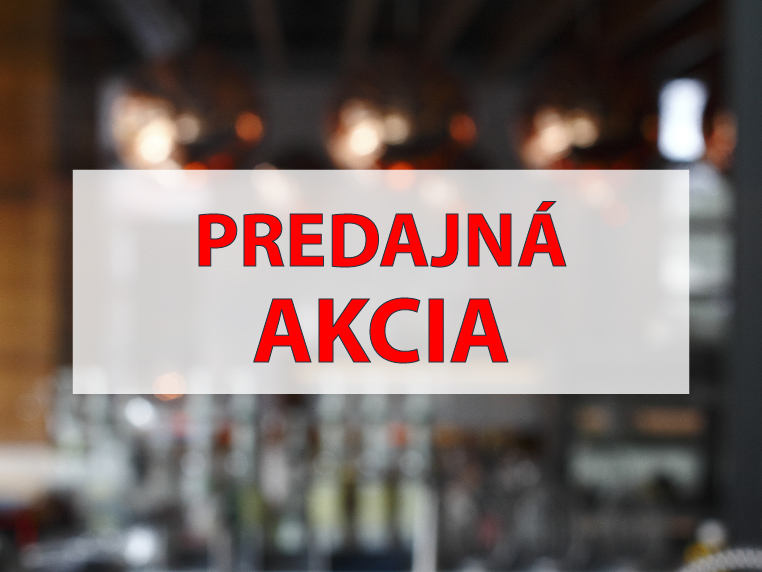 Predajná akcia máj