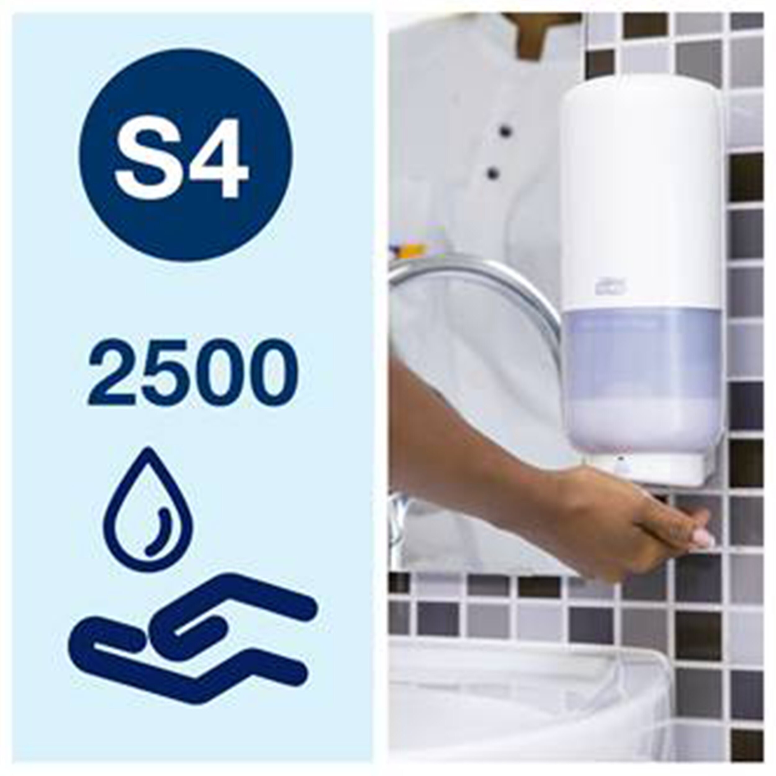 Penové mydlo číre, ekologické, S4, 1l / 2500 dávok