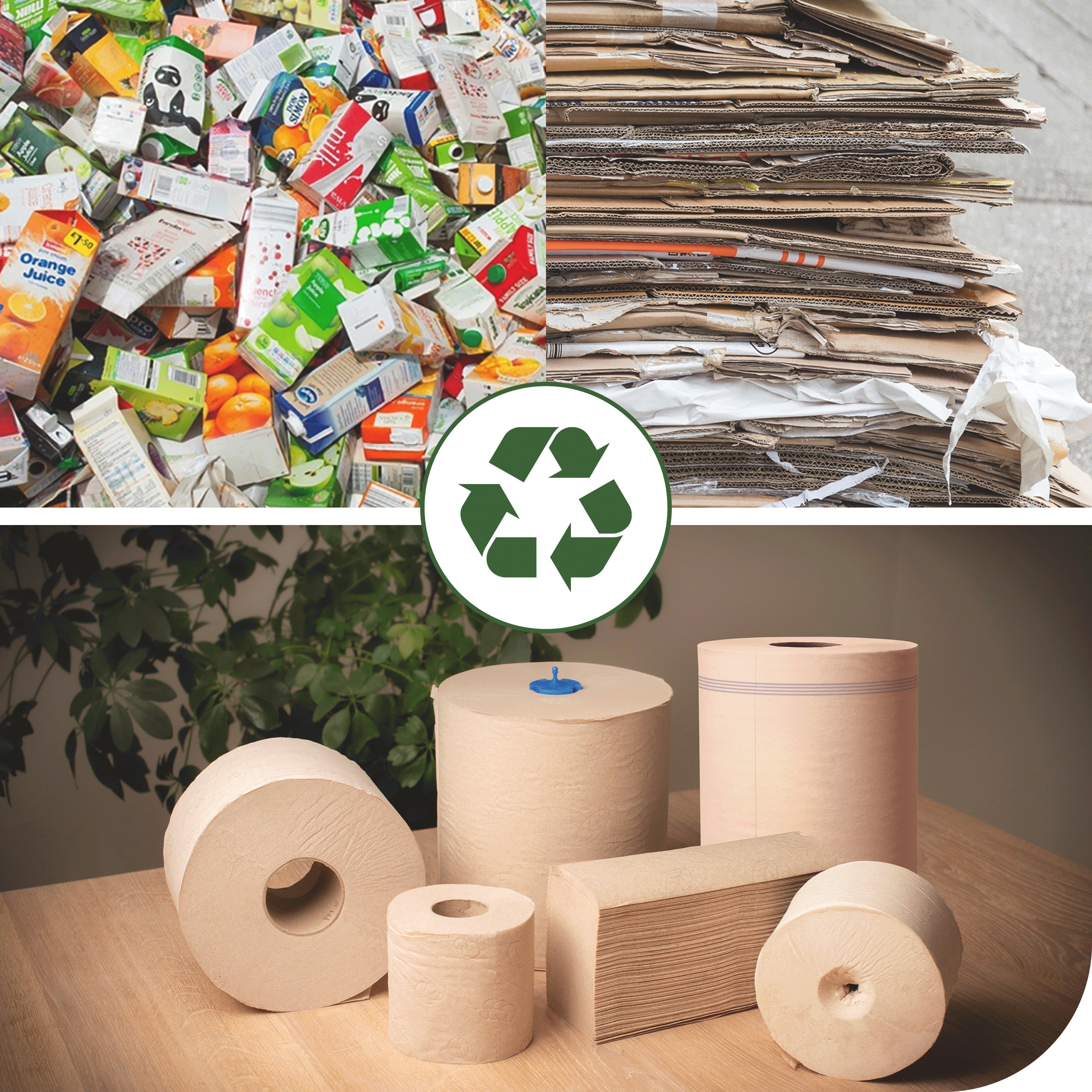 Papierové uteráky v rolke MATIC Advanced 2-vr., H1, 19 cm, 150 m, natural