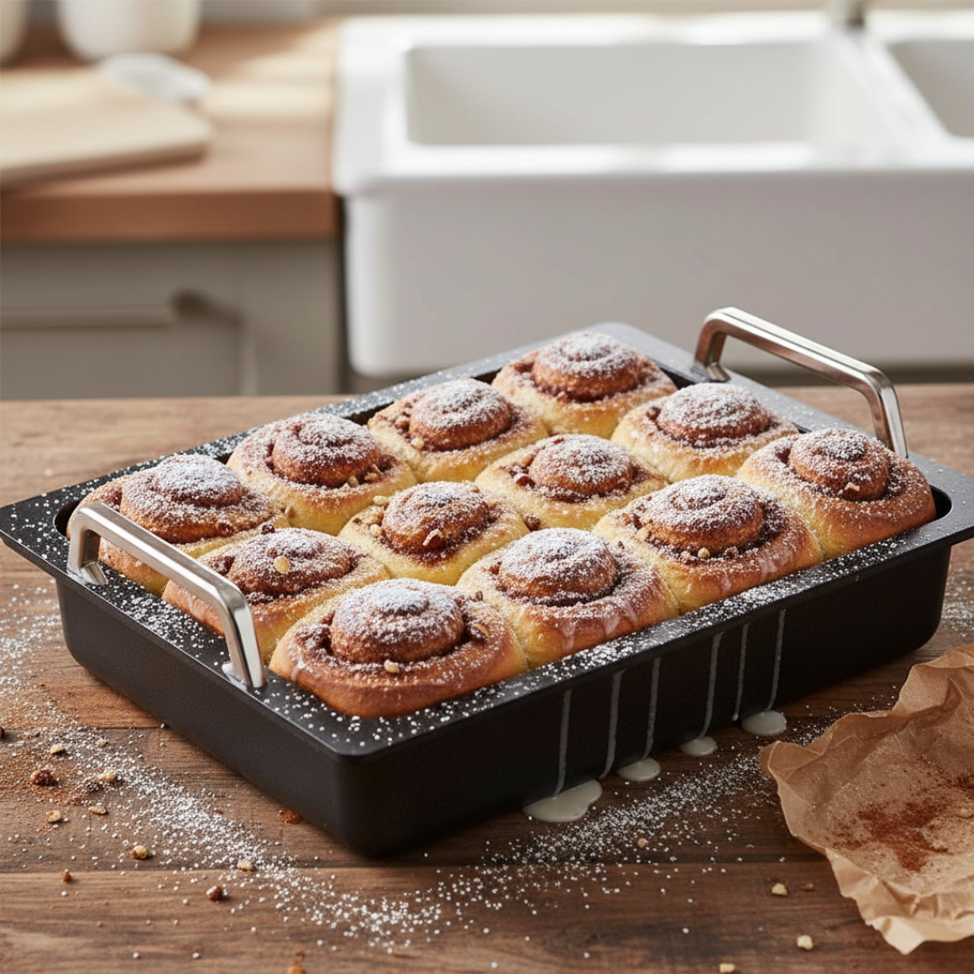 Gastronorm nádoba s uchami, GN 1/2- 5,5 cm, vhodná pre indukčné varné dosky