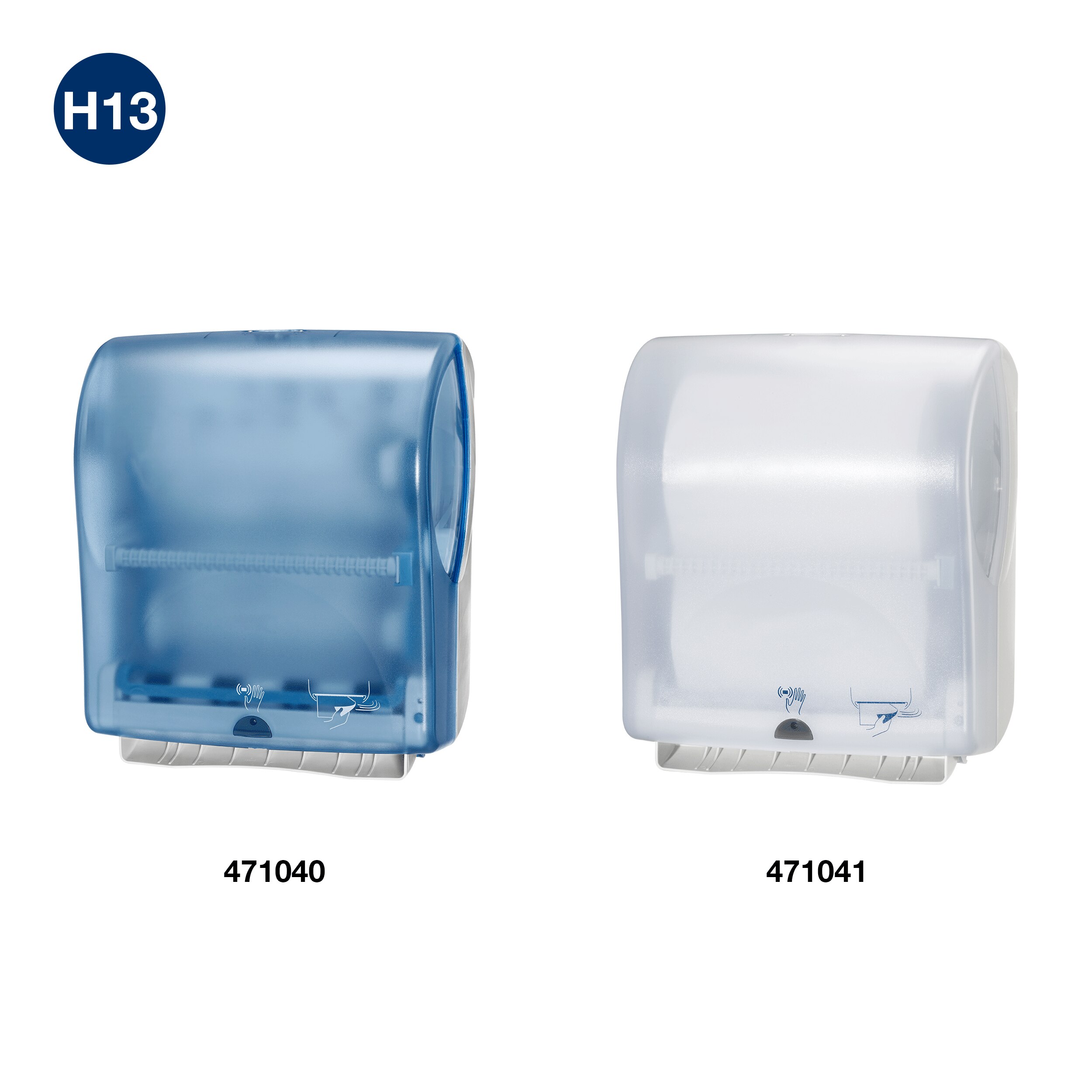 Papierové uteráky, rolka enMotion biela 2 vr. 24,7 x 20cm/143m, H13