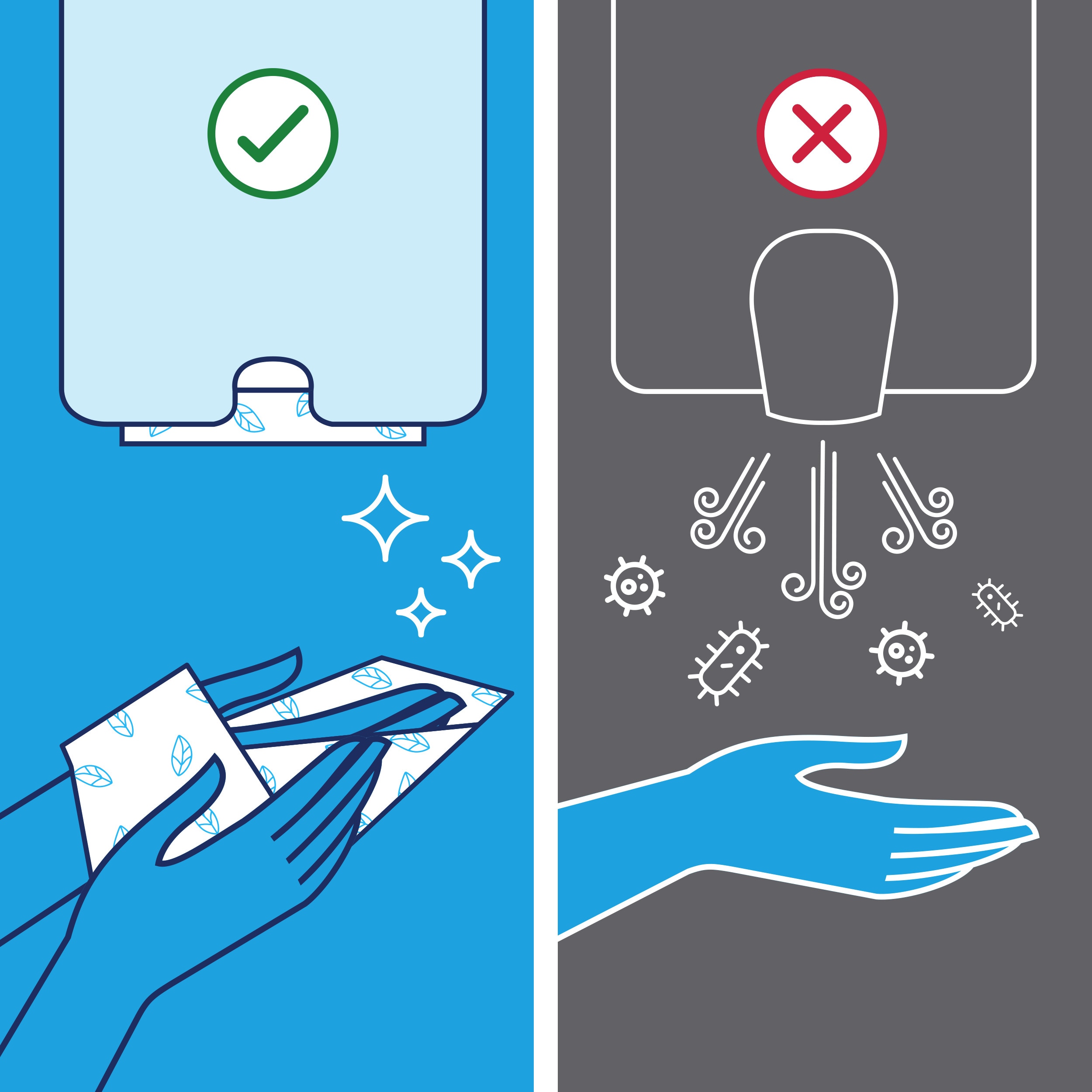 Papierové uteráky, rolka enMotion biela 2 vr. 24,7 x 20cm/143m, H13