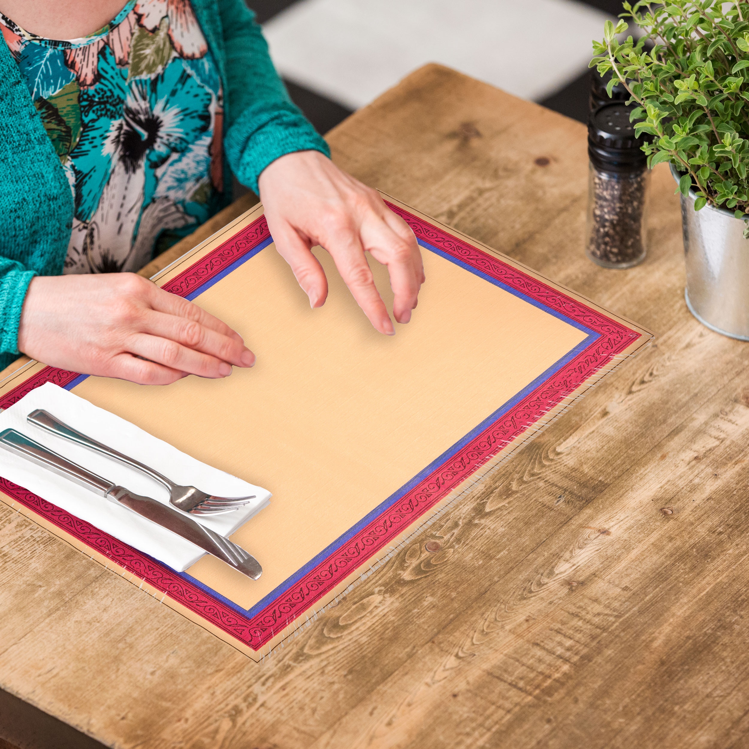 Papierové prestieranie CUISINE 27 x 42 cm / 500 ks, 1-vrstvové