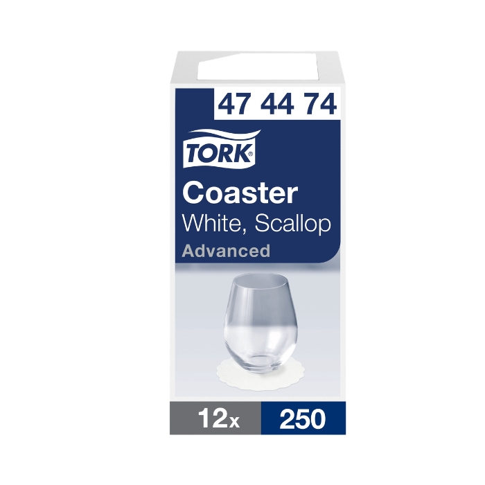 Rozetky 9 cm, 8-vr., biele, 250ks