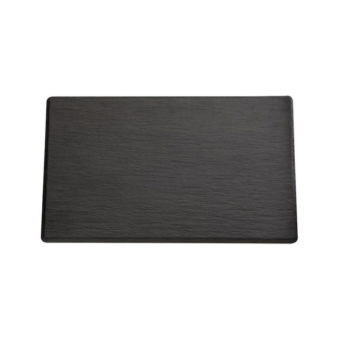 Tray Slate GN 2/4 melamine black