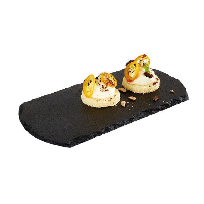 GN 2/4 natural slate tray GN