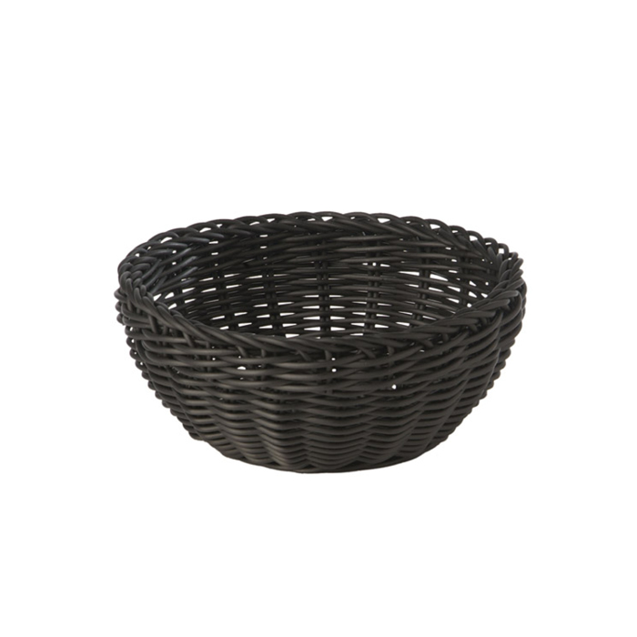 PROFI LINE pastry basket, diameter 20 cm, round, dark polypropylene