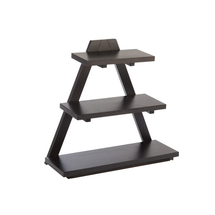 buffet stand TRIANGLE 53x21x50cm black