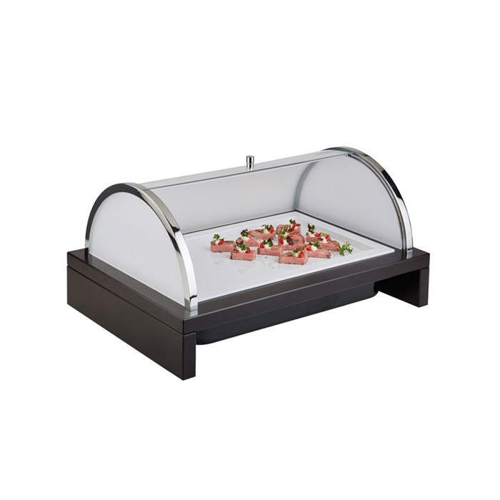 chafing Bridge chladiaci – dekor tmavé drevo + roll top