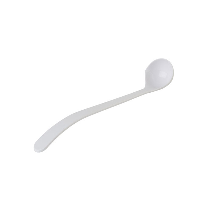 dressing spoon 34x6cm plastic white