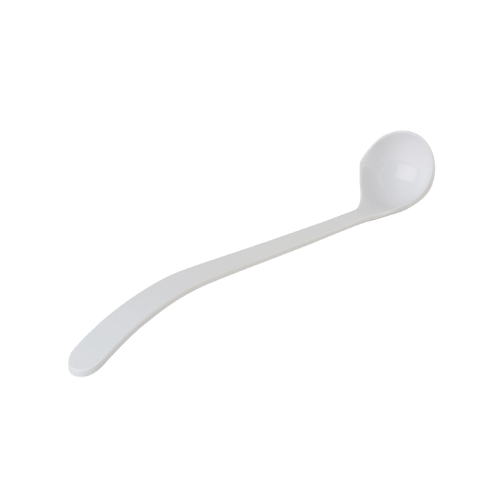 dressing spoon 34x6cm plastic white
