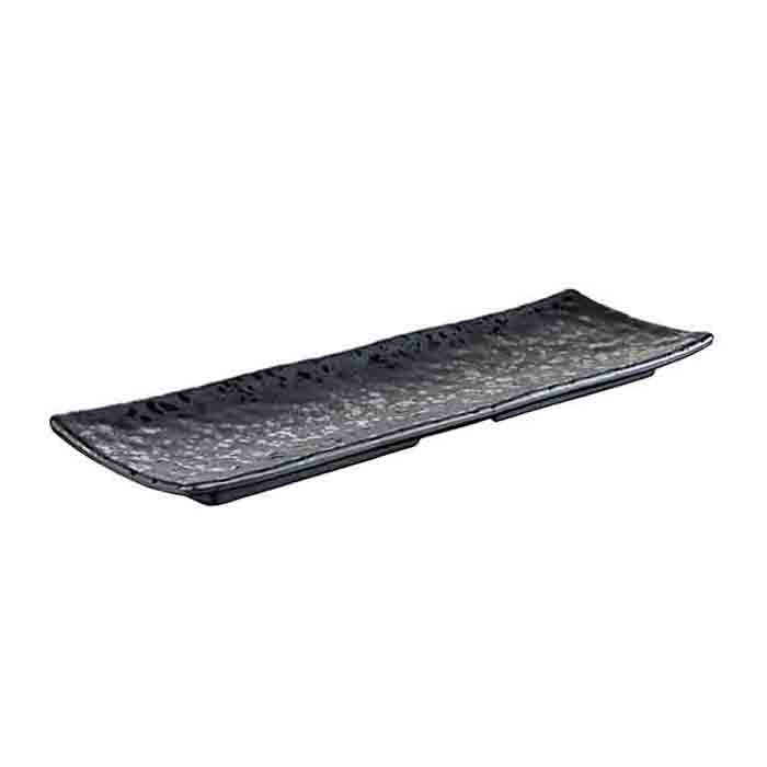 podnos Glamour 37x11cm melamín čierny