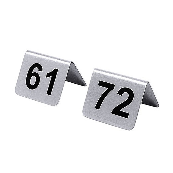 štítky na stôl s číslom 61-72