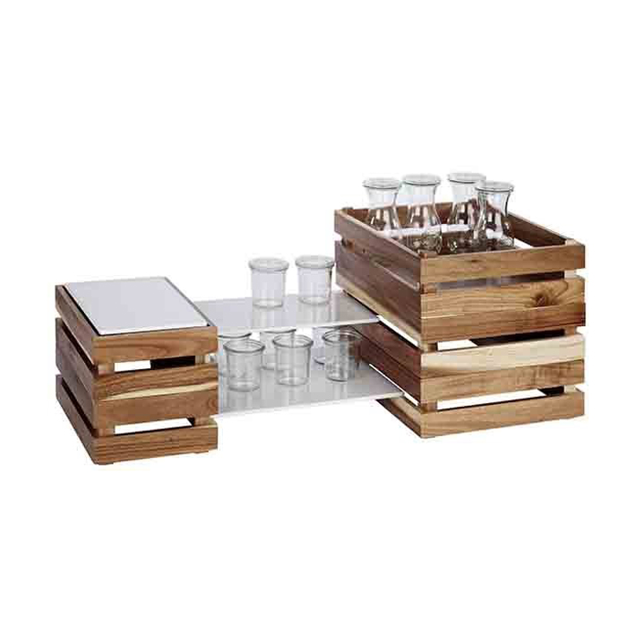 box drevený Superbox GN1/4 svetlé drevo
