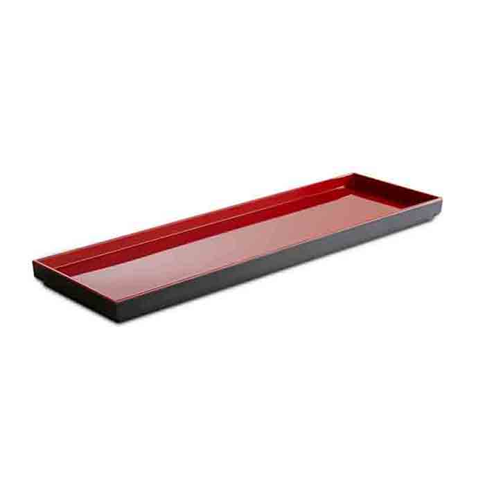 tray Asia Plus 53x16,2 cm black/red