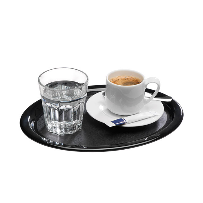 podnos Kaffeehaus 26x20cm melamín čierny