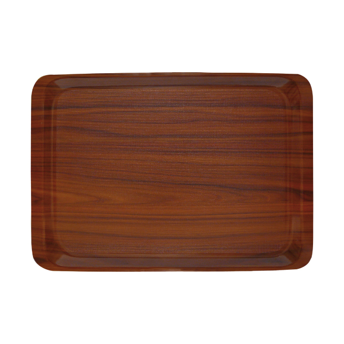 Protišmykový podnos 37 x 53 cm EN Midas walnut
