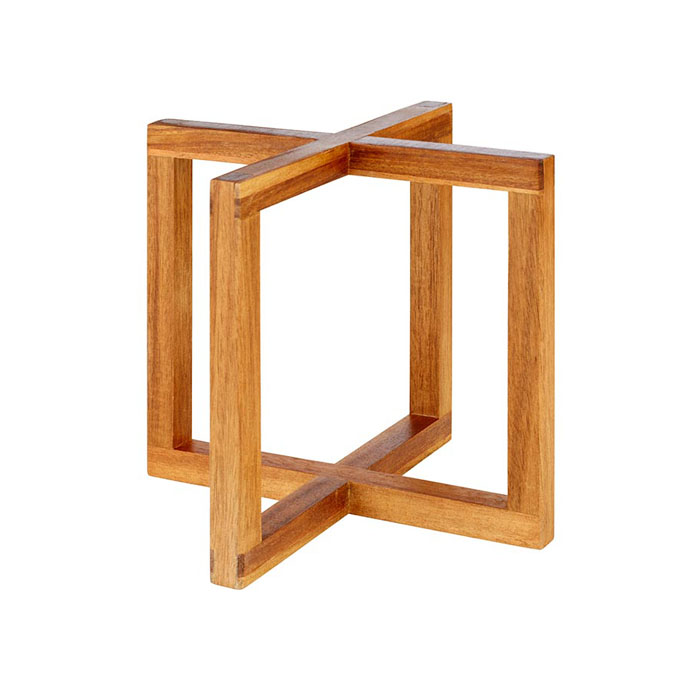 stand "WOOD" 20x20 cm, natural