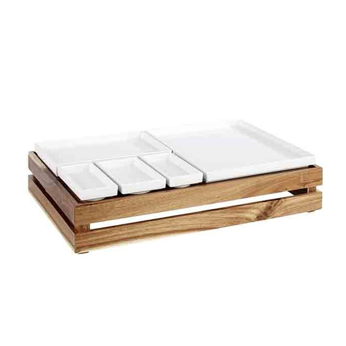 box drevený Superbox GN1/1 svetlé drevo