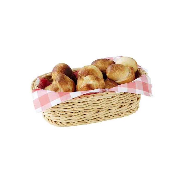 bread basket Profi line 19x12cm h.6cm polypropylene light