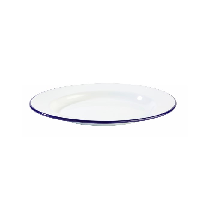 plate Enamelware flat 20 cm