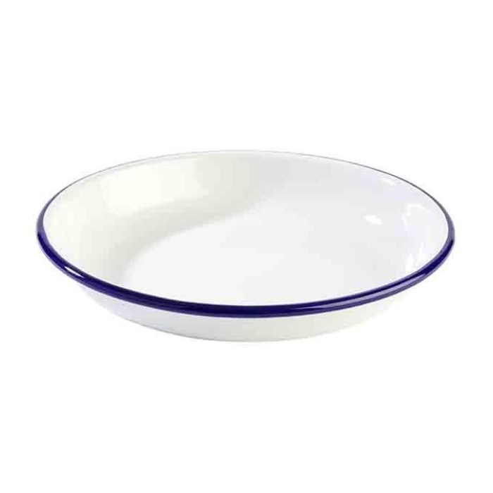 plate Enamelware deep 22 cm