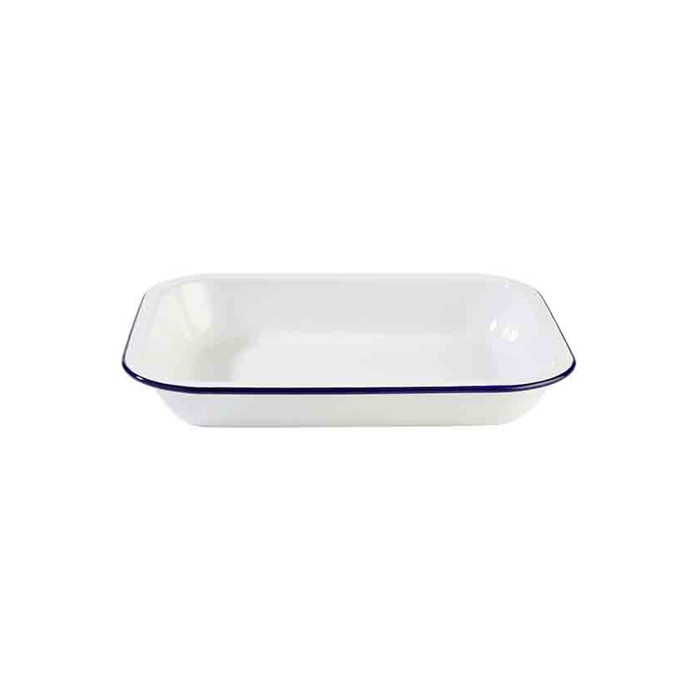 Enamelware bowl 28x23 cm