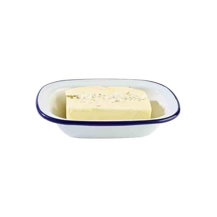Enamelware bowl 18x13.5 cm