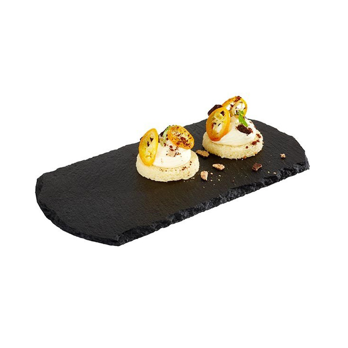 natural slate tray 20x10 cm