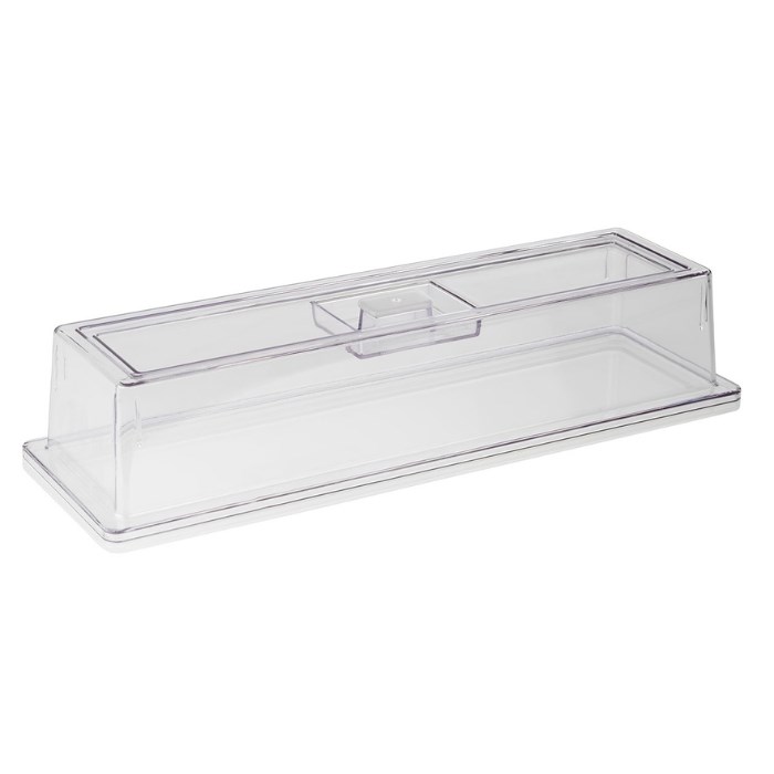 GN 2/4 lid polycarbonat