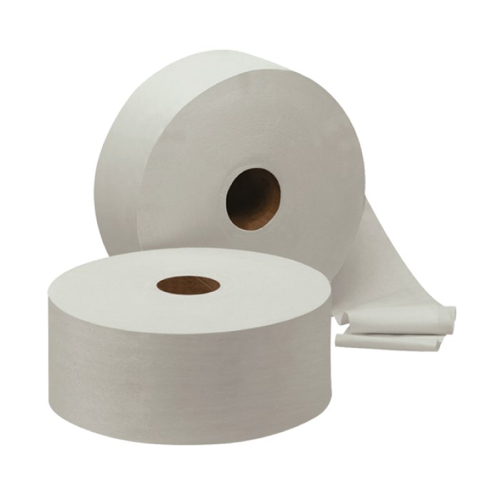 Toaletný papier JUMBO Primasoft 1vrstvový, návin 331m, šedý