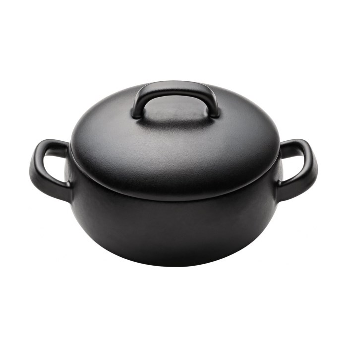Cocotte cosy 15cm schwarz