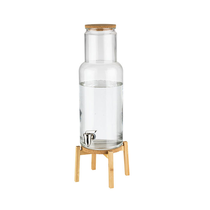 water tank Nordic wood 7.5 l, 23x23 cm, h.60.5 cm