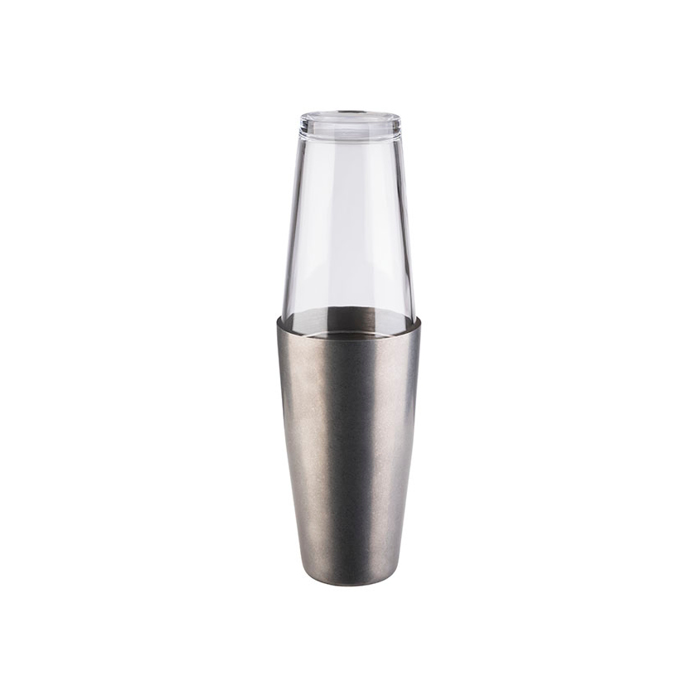 shaker Boston, 2-dielny, 700 + 400 ml, SS antique