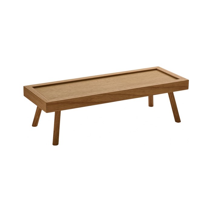 Playground podnos 36 x13 cm dub, nožičky 8 cm