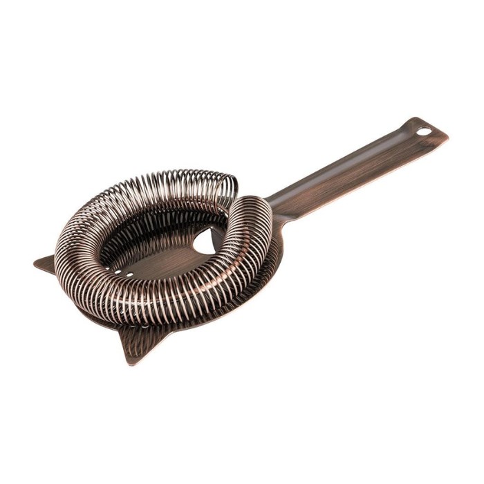 sitko barové 9 cm starená meď