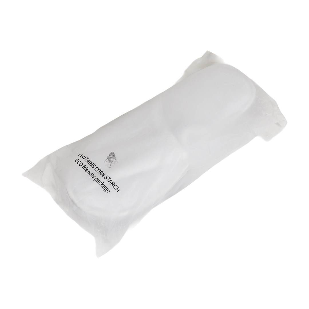 Hotelové papuče HOTEL Exclusive biele, zatvorené, 29cm.