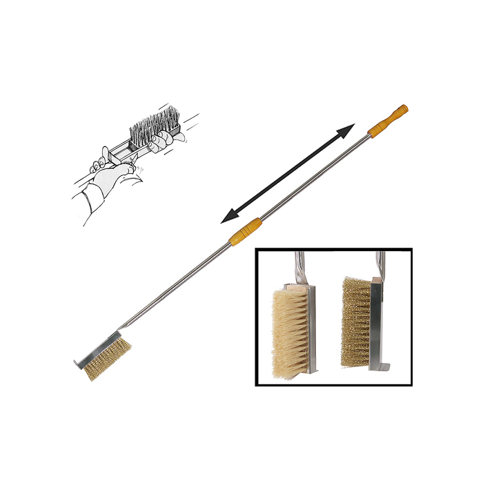 pizza oven brush 175 cm