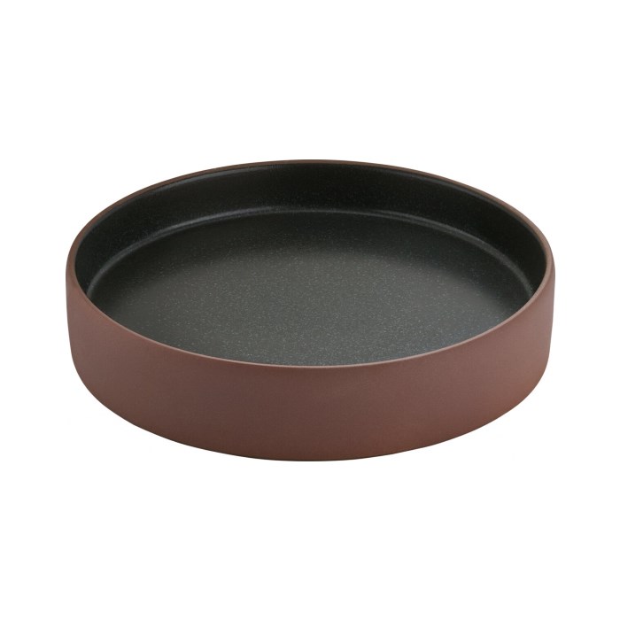 Playground tanier 2v1 hlboký/plytký čierno-hnedý 24 cm