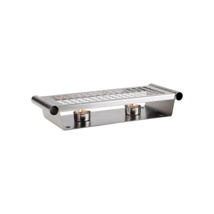 Warmer 34 x 13 cm, stainless steel