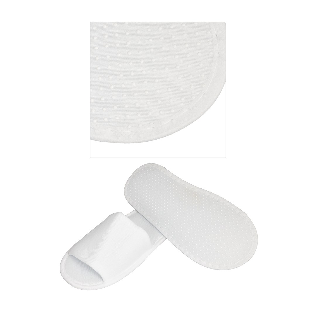 papuče Standard biele otvorené 28 cm