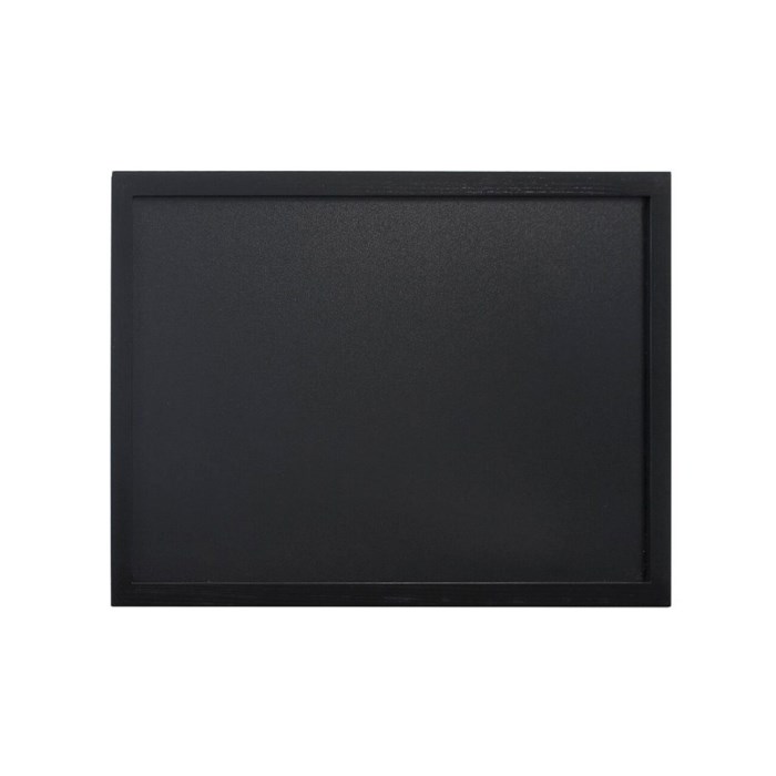 tabule popisovací nastěnná 40x60cm lakovaná, černá s popisovačem