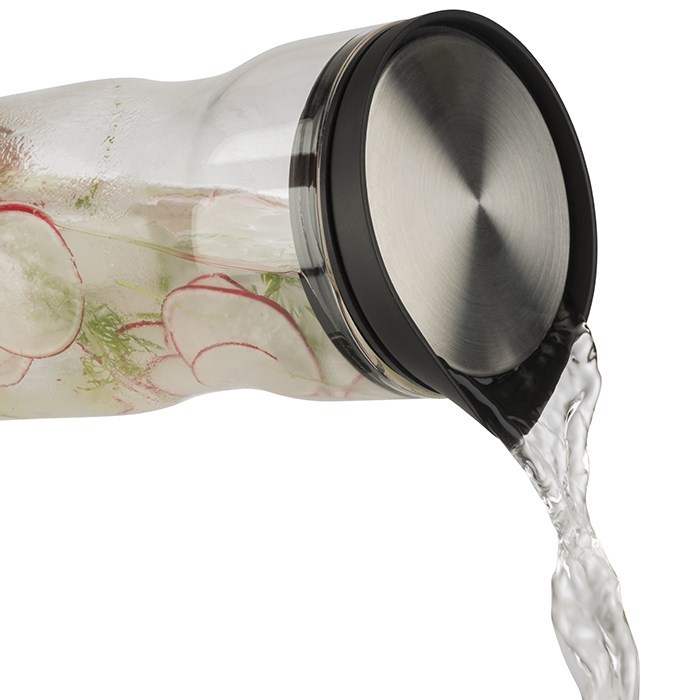 karafa sklenená 1.2L s vekom