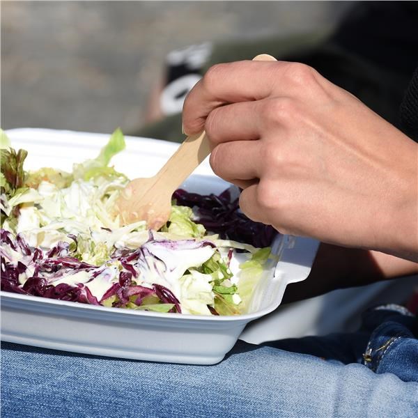 Vidlička z dreva 16,5 cm 100 ks