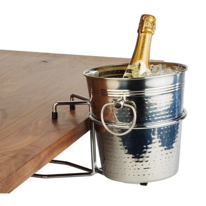 Stolný držiak chladiča na sekt, 49x20x17cm