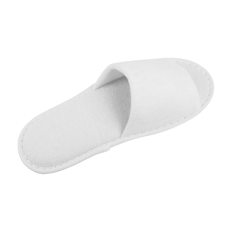 Hotelové papuče LIGHT biele, otvorené