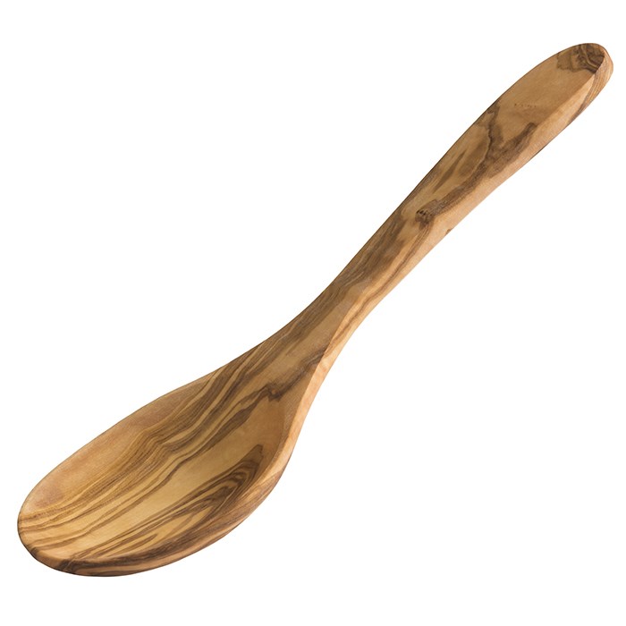 Servírovací príbor na šalát 17cm, olivové drevo, set 2 ks