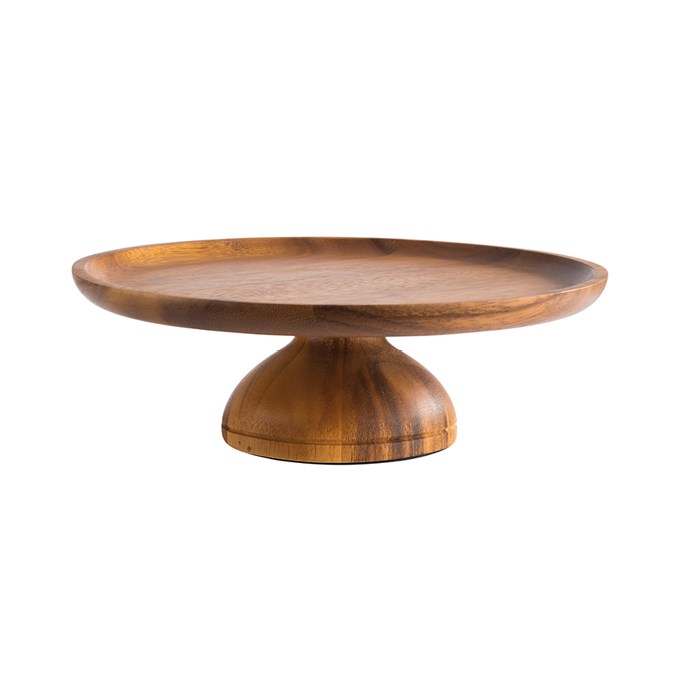 Cake / serving tray AKACIA, diameter 24 cm, height 8 cm