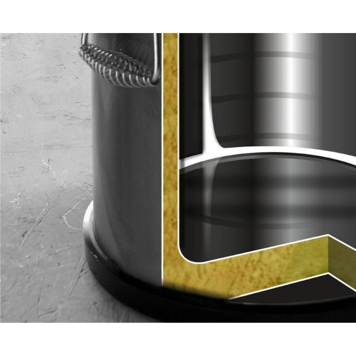 Thermos with tap 20l, stainless steel