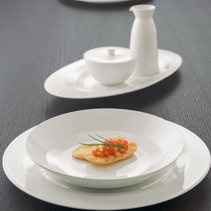 Allure Plate deep round coupe 21cm